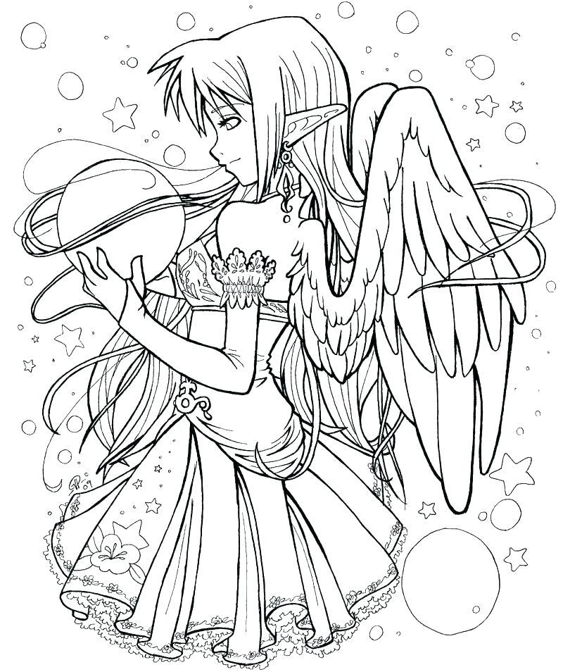 800x954 Free Fairy Coloring Pages