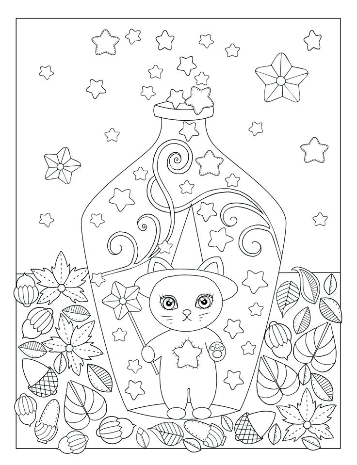 736x959 Autumn Season Coloring Pages Deepart