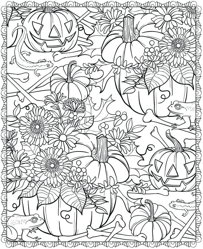650x797 Autumn Coloring Pages For Adults Educational Coloring Pages