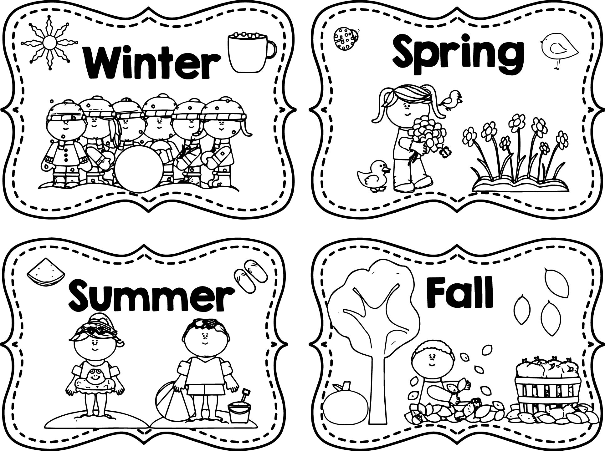 1933x1442 Autumn Seasons Coloring Pages For Kids Printable Coloing