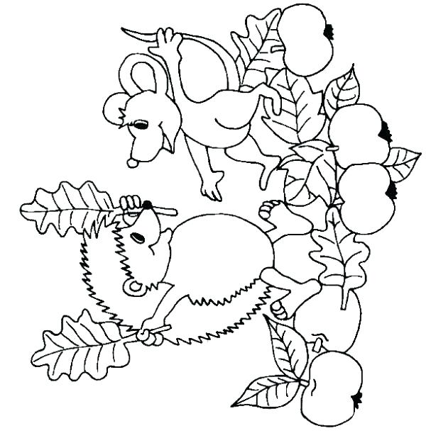 600x611 Tree Harvest Coloring Pages Free Printable Coloring Tree