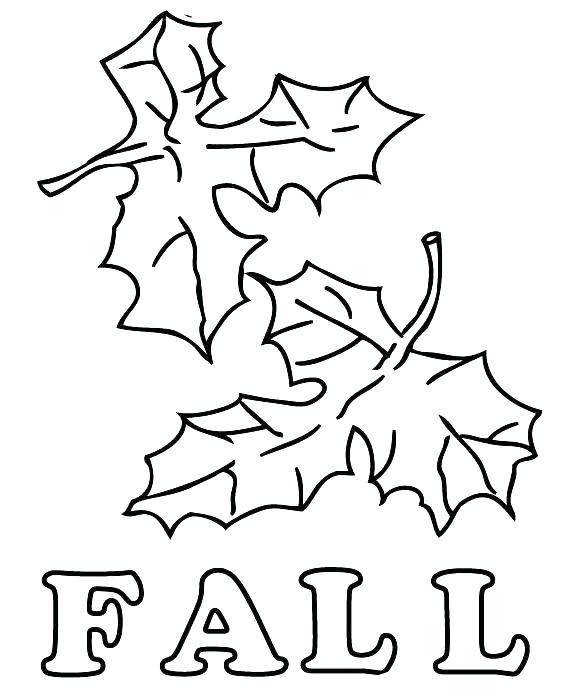 580x700 Fall Leaves Coloring Page Autumn Leaves Coloring Pages Leaves
