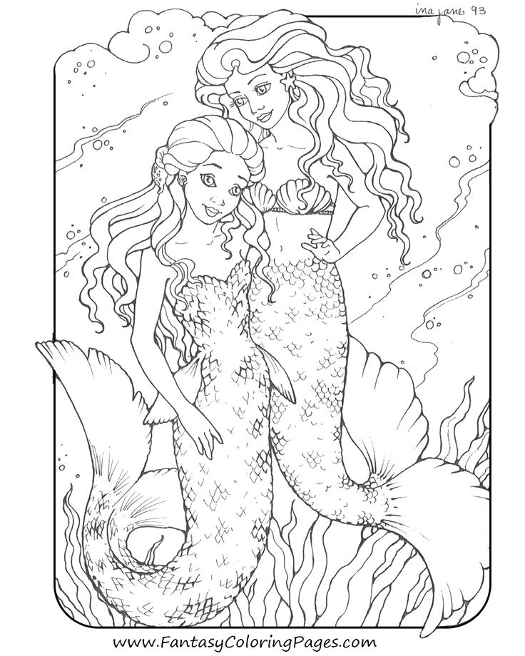 736x920 Coloring Pages Mermaids Mermaid Melody Dolphin Printable Co