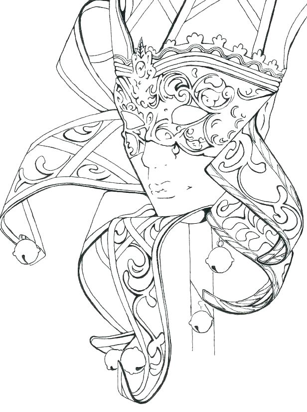 616x825 Fantasy Coloring Pages For Adults