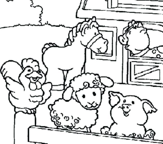 678x600 Free Printable Coloring Sheets Of Farm Animals Printable Coloring