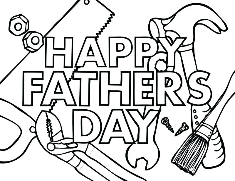 800x619 Fathers Day Coloring Pages Free Printable Fathers Day Coloring