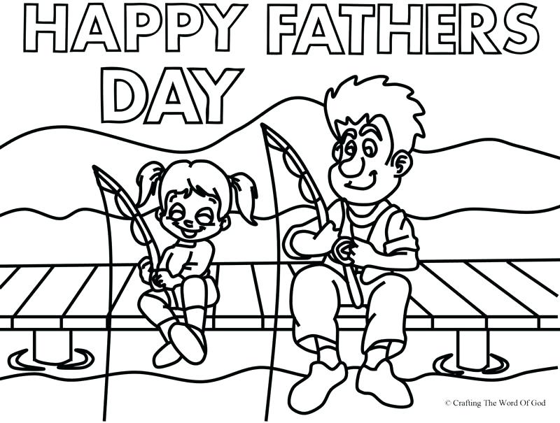 800x605 Free Printable Fathers Day Coloring Pages Happy Murs