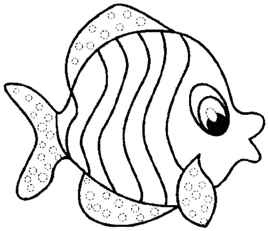 890x767 Fish Colouring Images Astonishing Coloring Pages Of Fish
