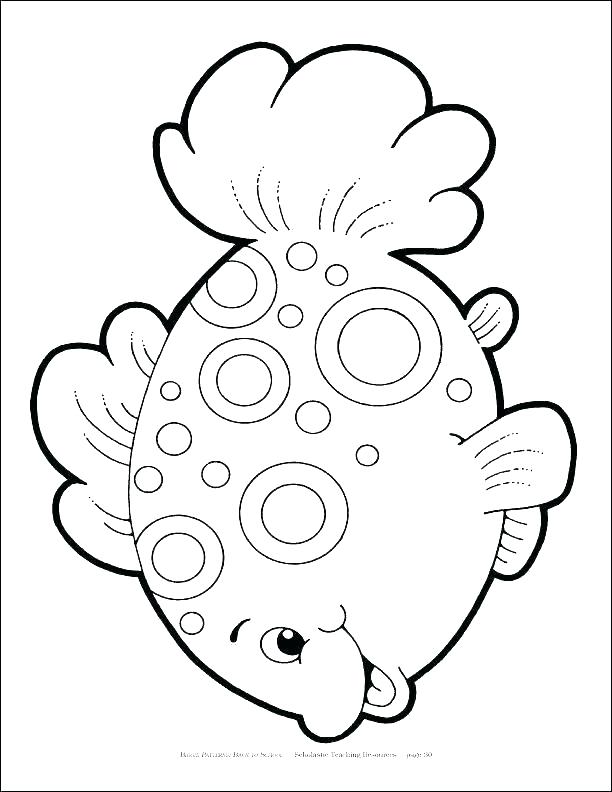 612x792 Printable Fish Coloring Pages Fish Coloring Pages Printable