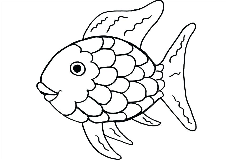 863x610 Coloring Fish Pages Fish Coloring Sheet Printable Fish Coloring