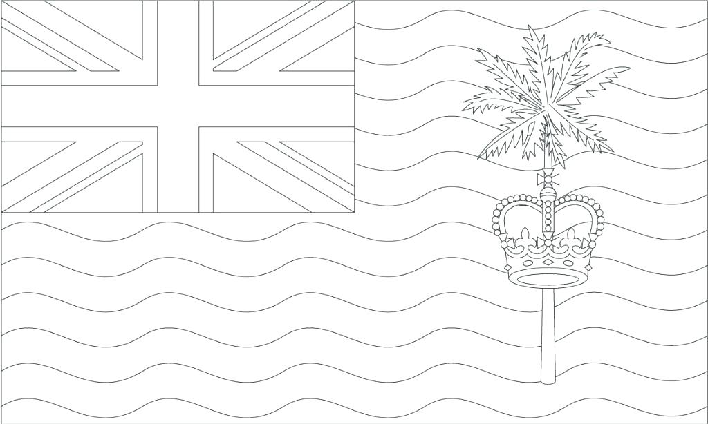 1024x614 World Flags Coloring Pages South Flag Coloring Page Free Printable