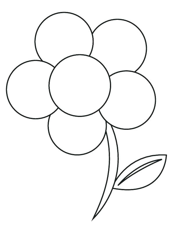 Free Printable Flower Coloring Pages at GetDrawings | Free download