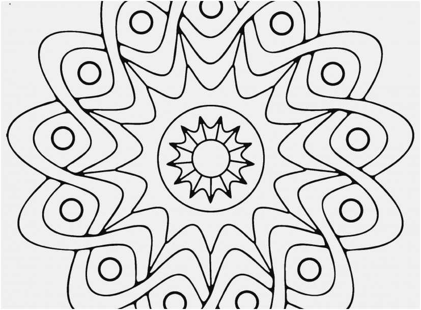 827x609 Free Printable Mandala Coloring Pages Image Geometric Coloring