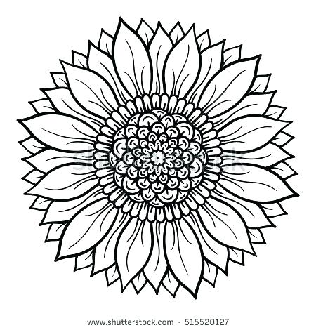 Free Printable Flower Mandala Coloring Pages at GetDrawings | Free download