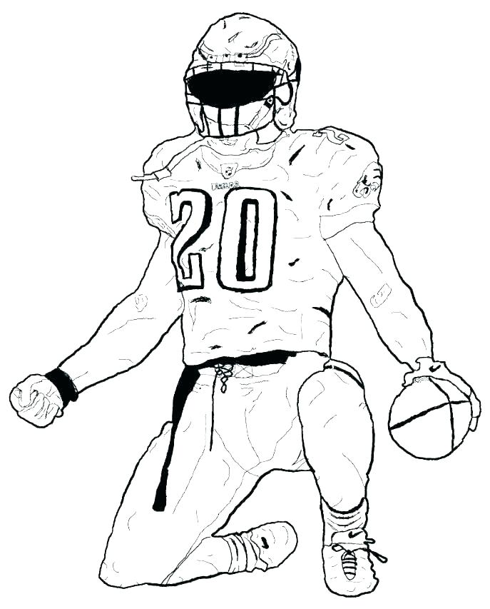 687x853 Football Coloring Page Ball Of Football Coloring Page Football