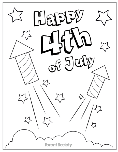 464x600 Free Printable Of July Coloring Pages