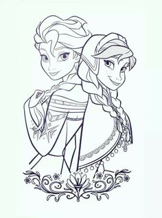 Free Printable Frozen Coloring Pages