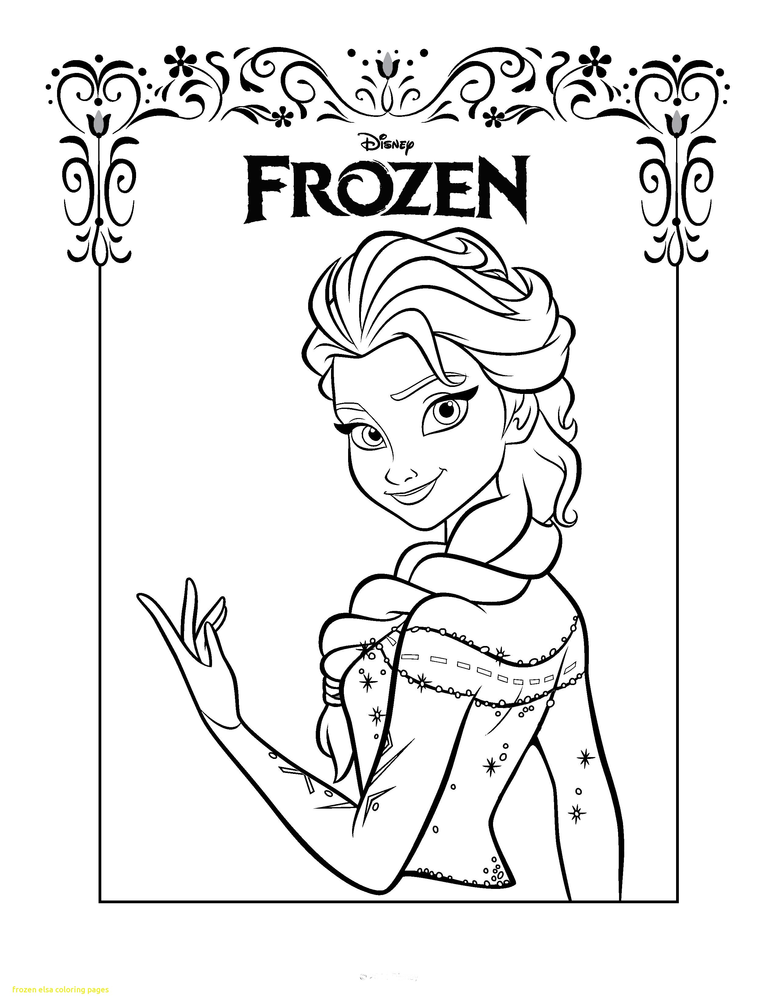 2550x3300 Frozen Elsa Coloring Pages With Free Printable Frozen Coloring