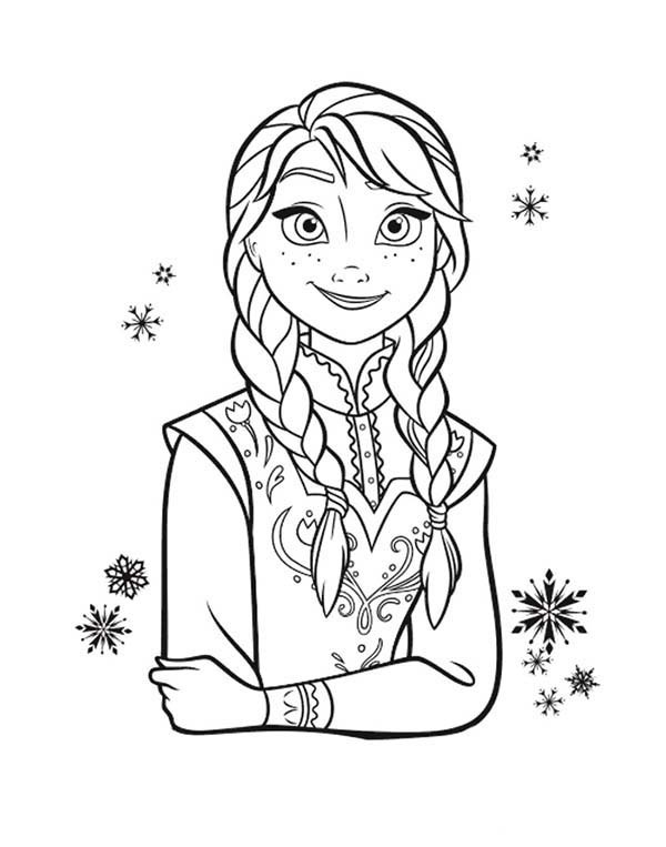 600x763 Elsa Anna Coloring Pages Free Printable Frozen Coloring Pages