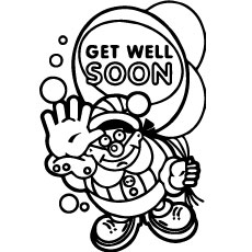 230x230 Top Free Printable Get Well Soon Coloring Pages Online