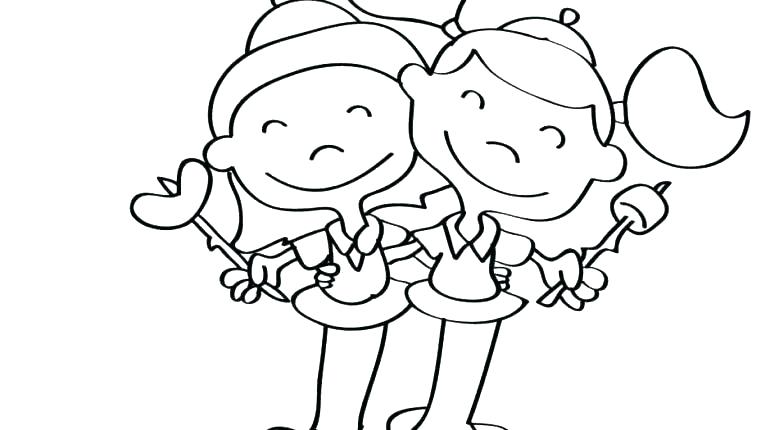 770x430 Free Printable Daisy Girl Scout Coloring Pages Brownie Fascinating
