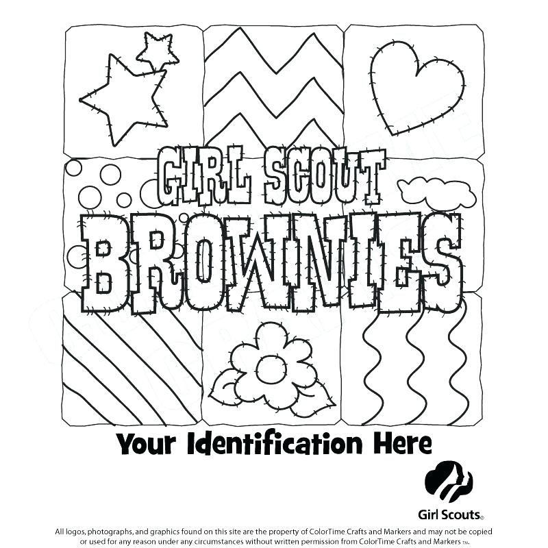 800x800 Coloring Pages For Girl Scouts Daisy Girl Scout Uniform Colouring