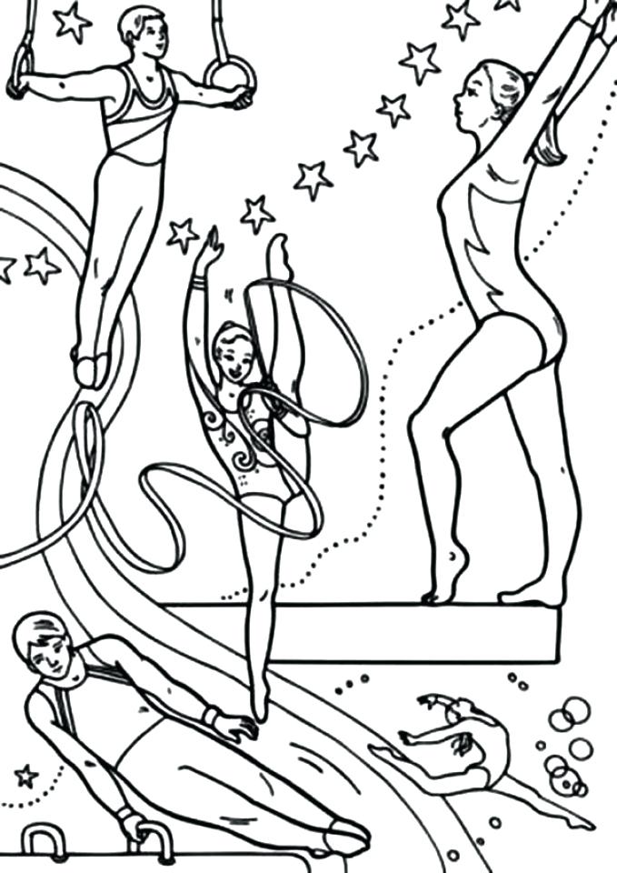 679x960 Gymnastics Colouring Pages To Print Get This Free Coloring
