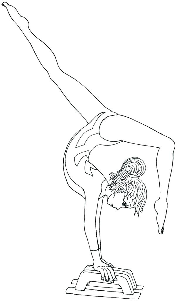603x1024 Printable Gymnastics Coloring Pages Elegant Gymnastics Coloring