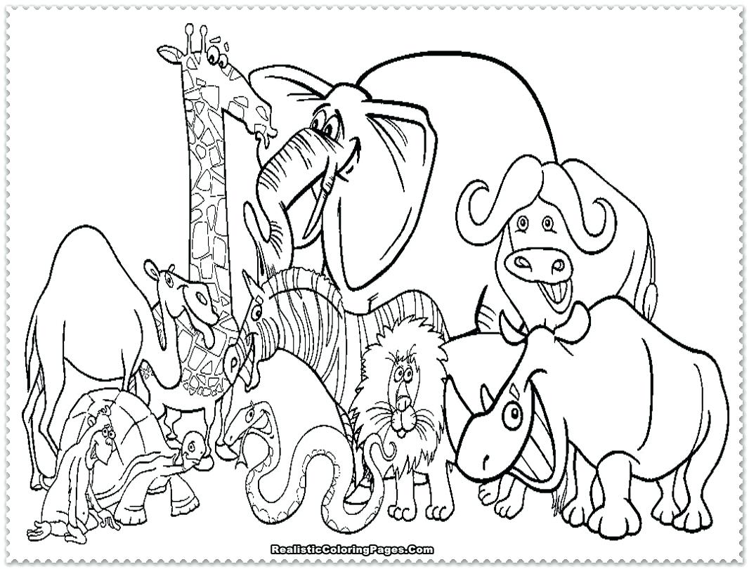1066x810 Halloween Coloring Pages Adults Printables Of Zoo Animals To Print