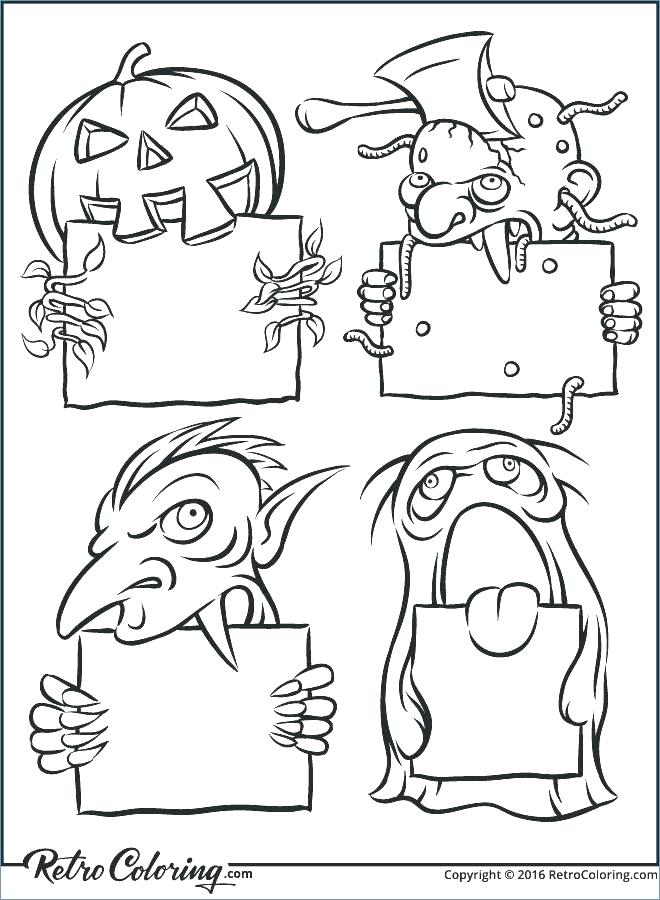 660x900 Coloring Pages Advanced Spooky Coloring Pages Adult Coloring Page
