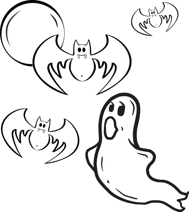 625x700 Ghost Halloween Coloring Pages Free Printable Ghost Coloring Page
