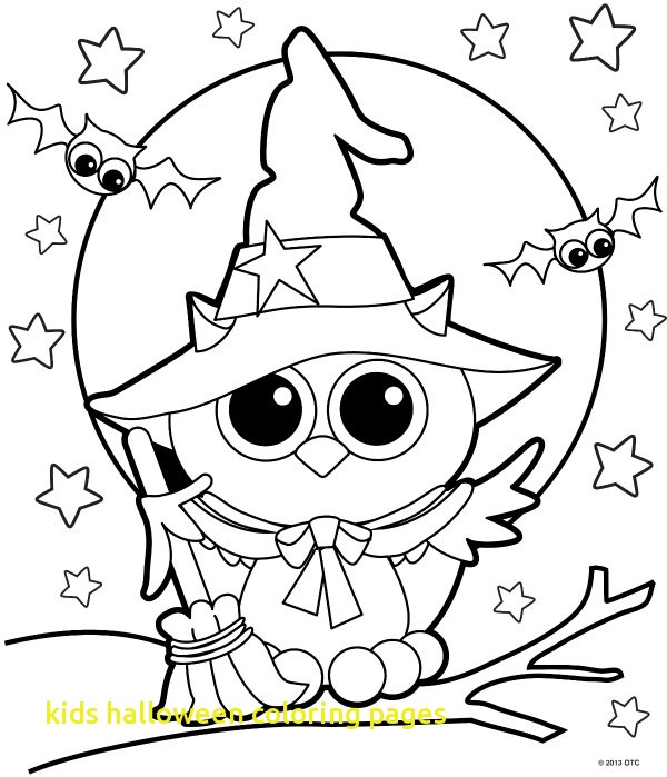 600x699 Kids Halloween Coloring Pages With Free Printable Halloween