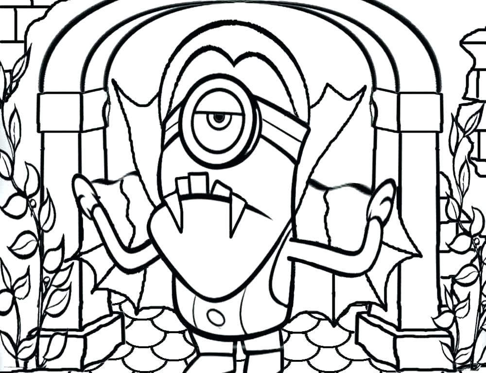 1000x768 Free Printable Halloween Coloring Pages For Olde Inspirational
