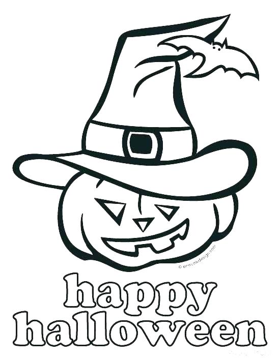 550x712 Halloween Free Printable Coloring Pages
