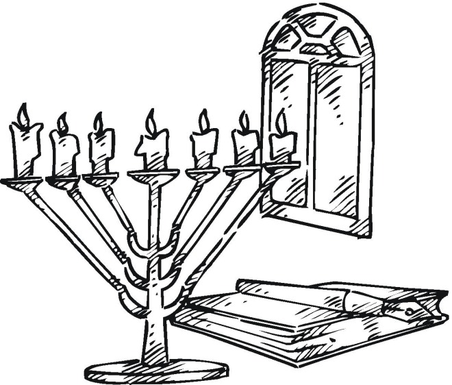 660x562 Free Printable Hanukkah Coloring Pages For Kids