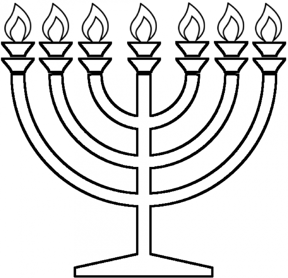 945x914 Unlock Hanukkah Coloring Pages Free Printable