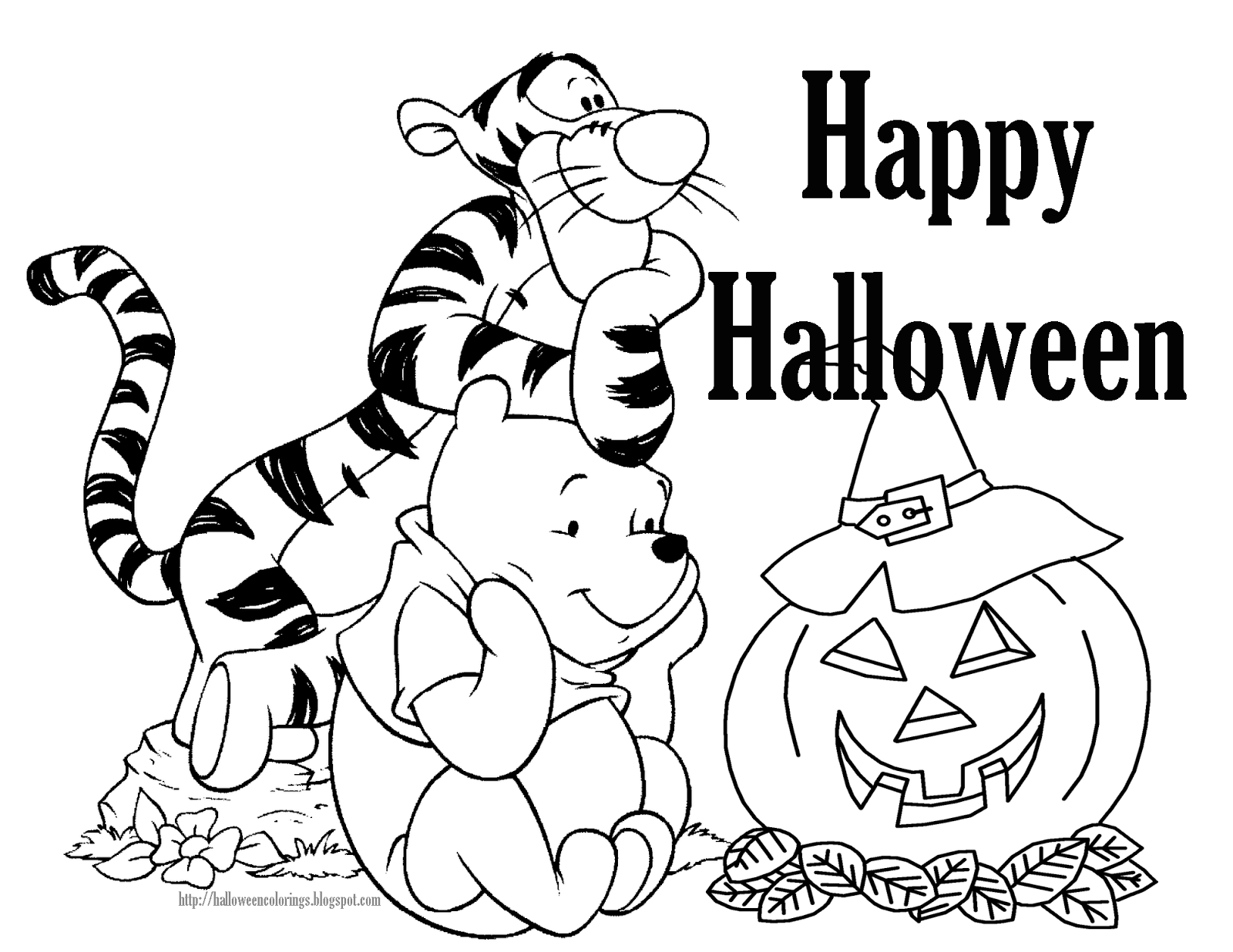 1600x1236 Free Halloween Coloring Pages Happy Pictures Throughout