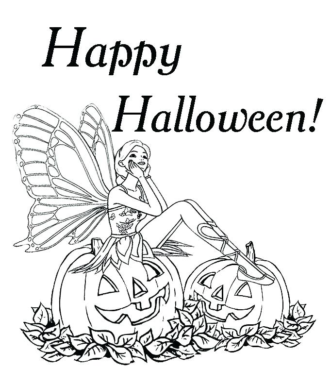 682x793 Happy Halloween Coloring Pages Icontent