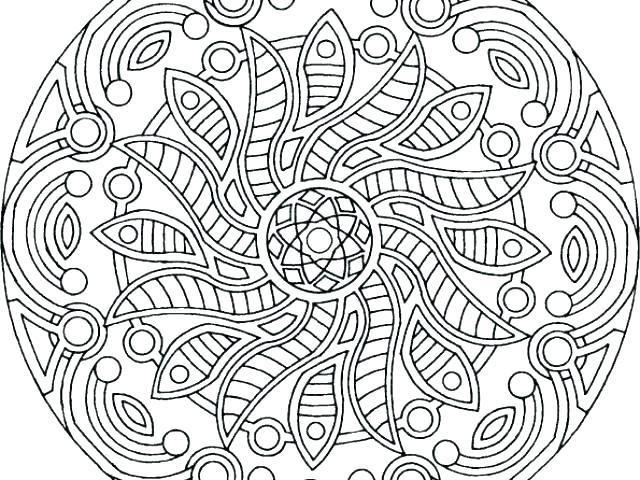 640x480 Coloring Pages For Grown Ups Printable Hard Abstract Coloring