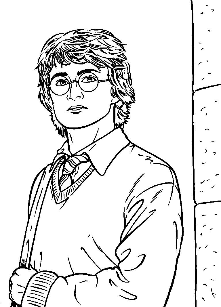 768x1067 Free Printable Harry Potter Coloring Pages For Kids Coloring Pages