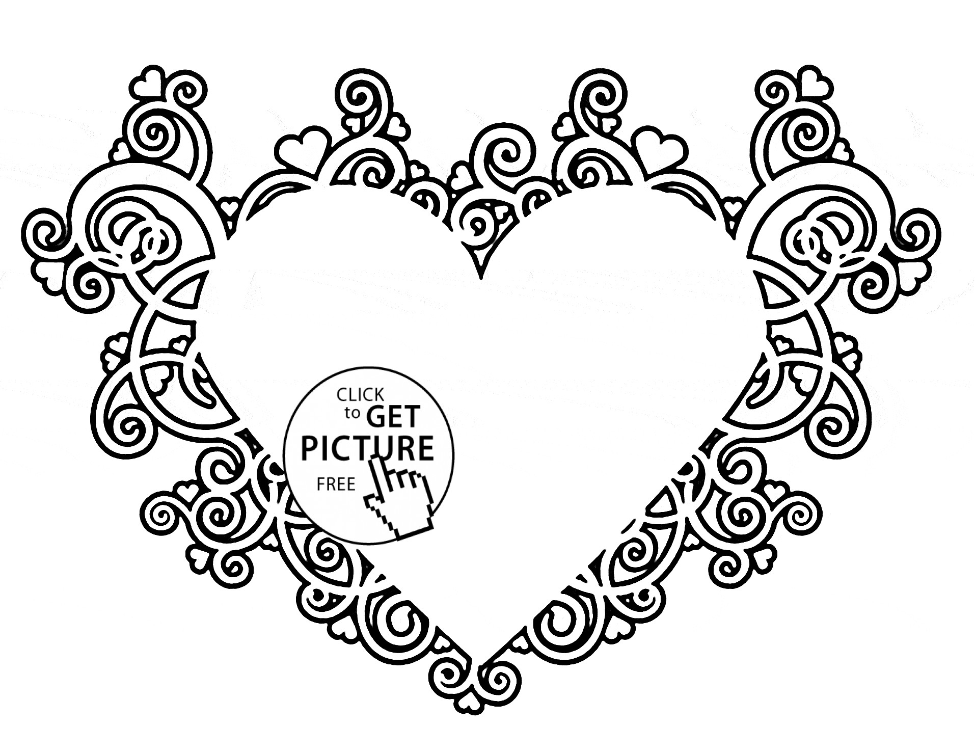 1914x1480 Mandala Coloring Pages Hearts New Free Printable Hearts Mandala