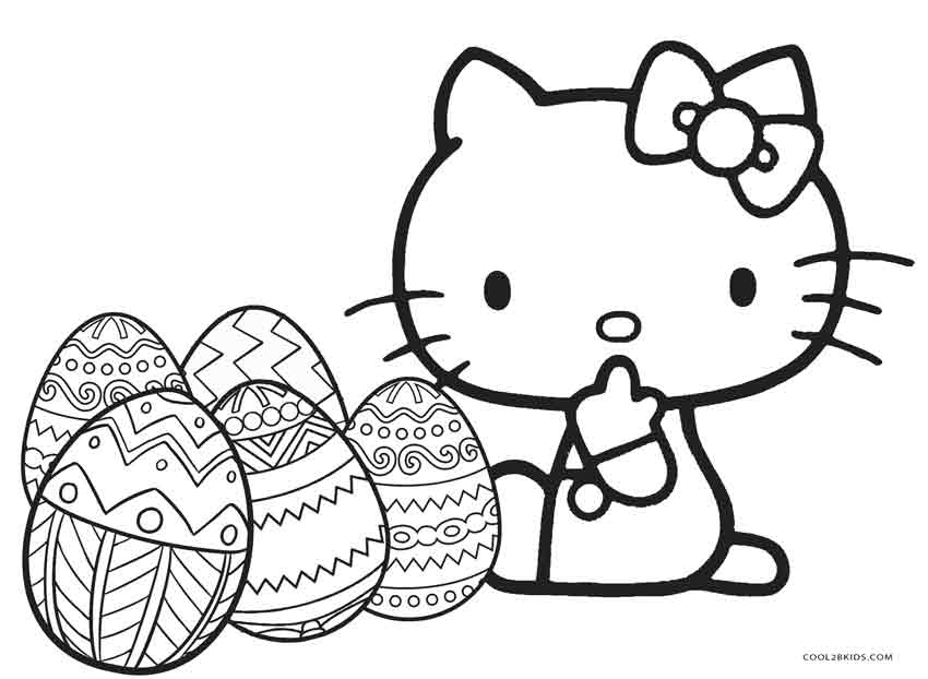 850x622 Free Printable Hello Kitty Coloring Pages