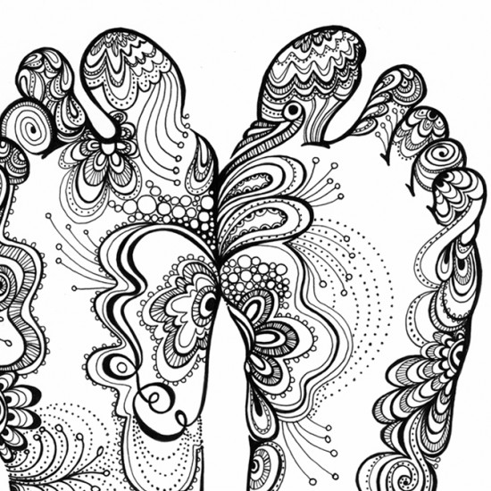 550x550 Free Printable Hippie Coloring Pages