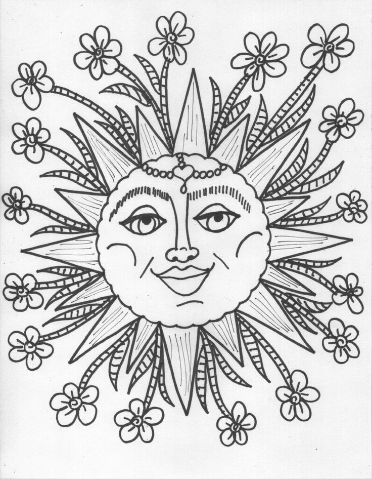 736x946 Best Hippie Coloring Pages Images On Coloring Books
