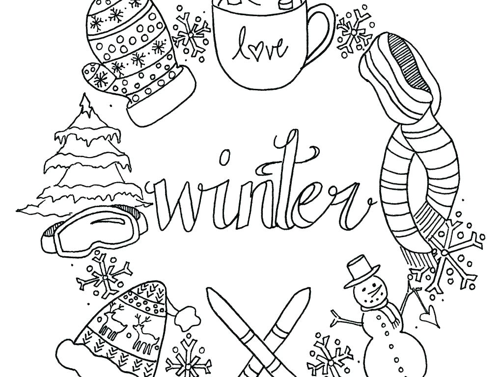 1020x768 Disney Winter Coloring Pages Free Printable Holiday Coloring Pages