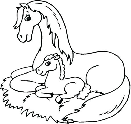 450x426 Free Printable Horse Coloring Pages For Adults Horse Printable