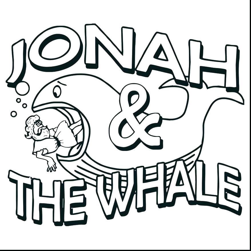 878x878 Jonah Coloring Page And The Whale Coloring Page With Wallpapers