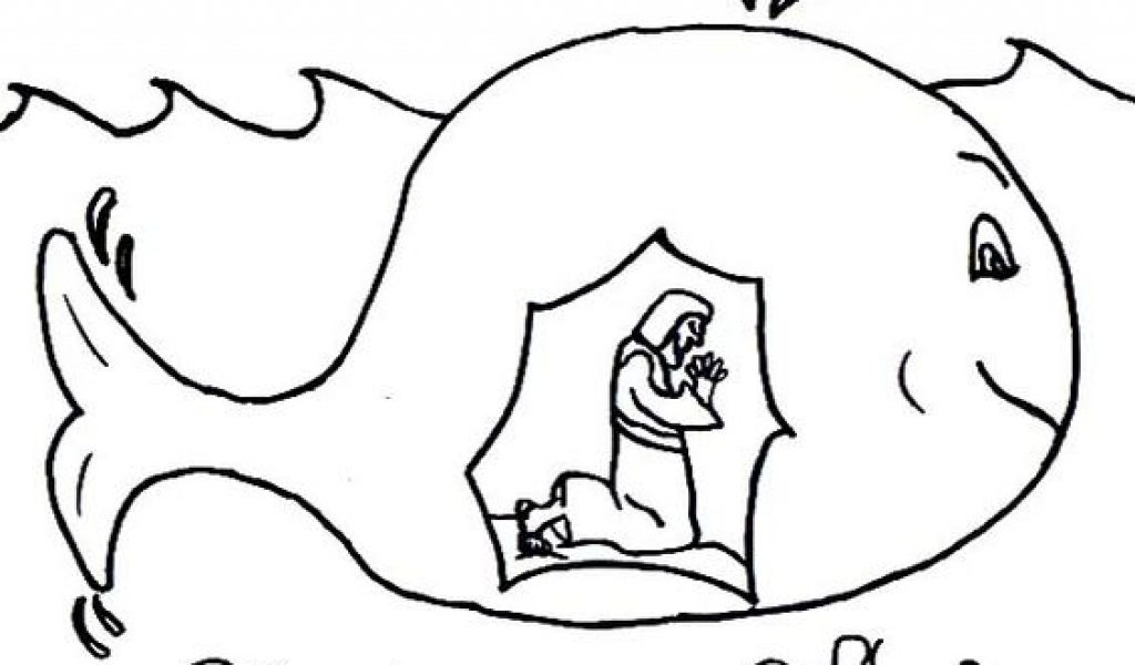 1024x600 Free Printable Jonah And The Whale Coloring Pages Free Printable