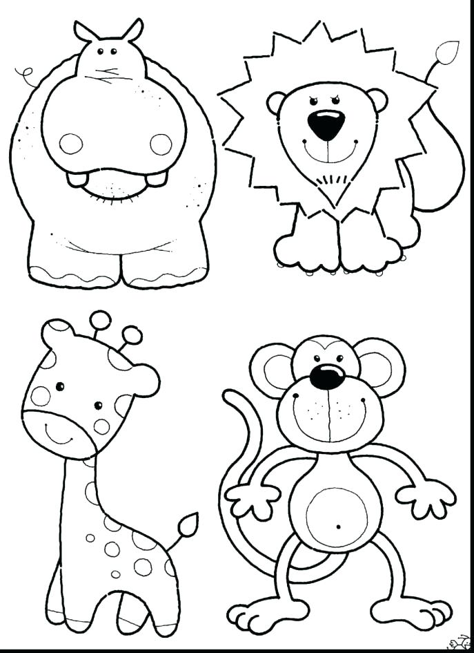 687x945 Jungle Animals Primary Teaching Resources And Jungle Animal