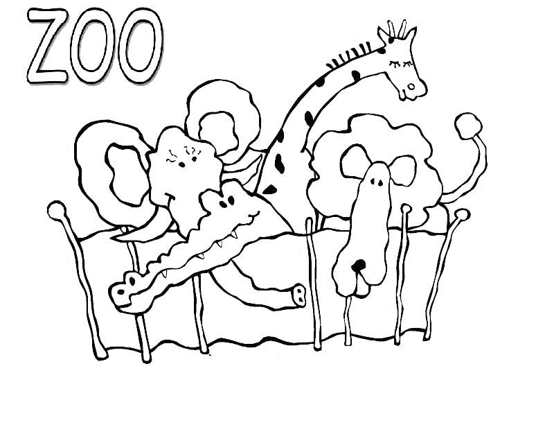 774x613 Printable Animals Coloring Pages Sweet Looking Animals Coloring